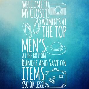 Welcome to my closet!!